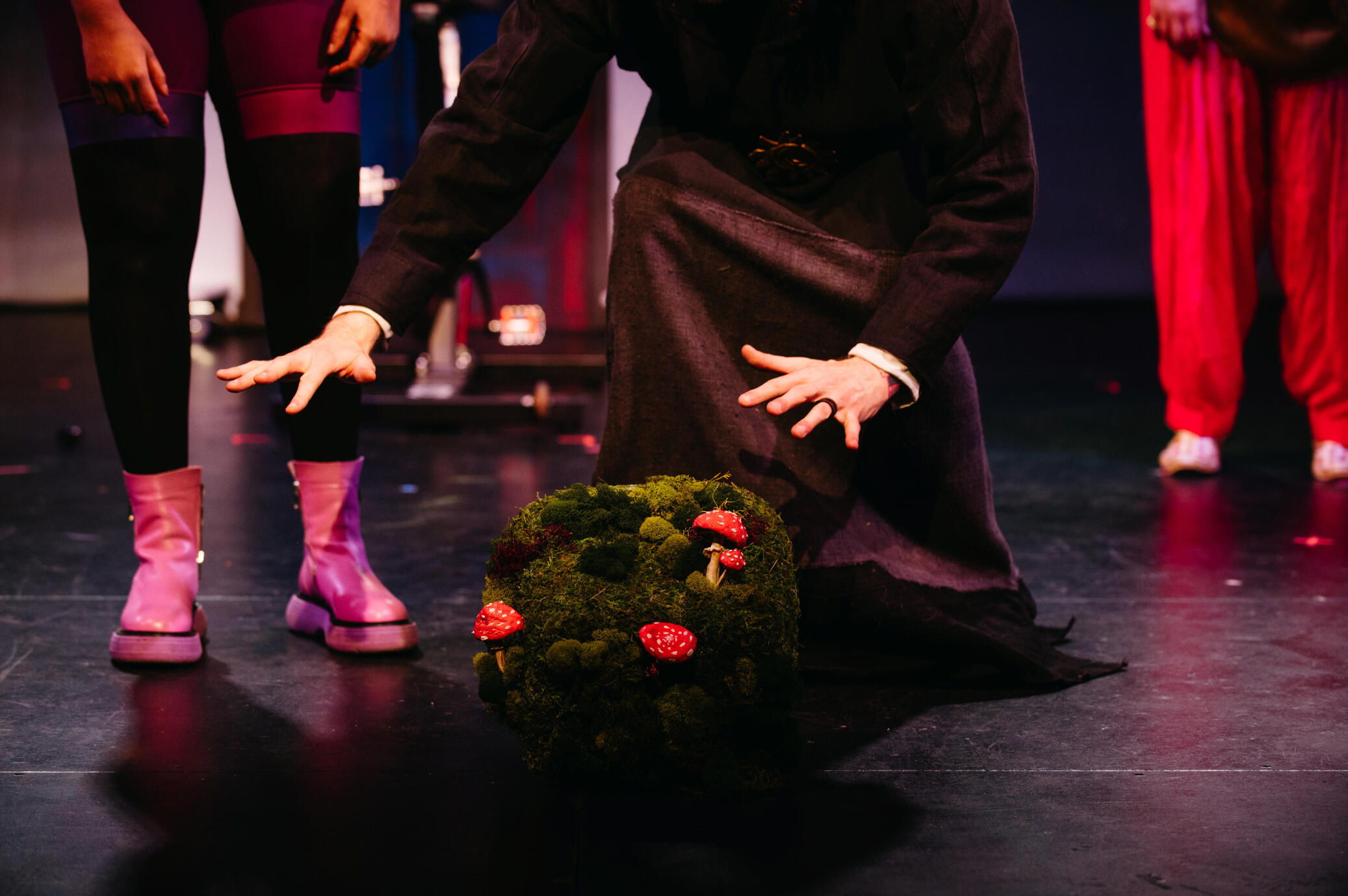 After Faust By Connor Yuzwenko-Martin Riser 2023 Director: Ebony Gooden Set, Props and Costume Design: MADELINE BLONDAL Light Design: Rory Turner Photography by BB Collective