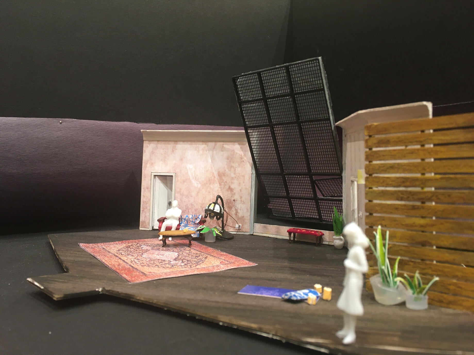 Maquette for Belleville